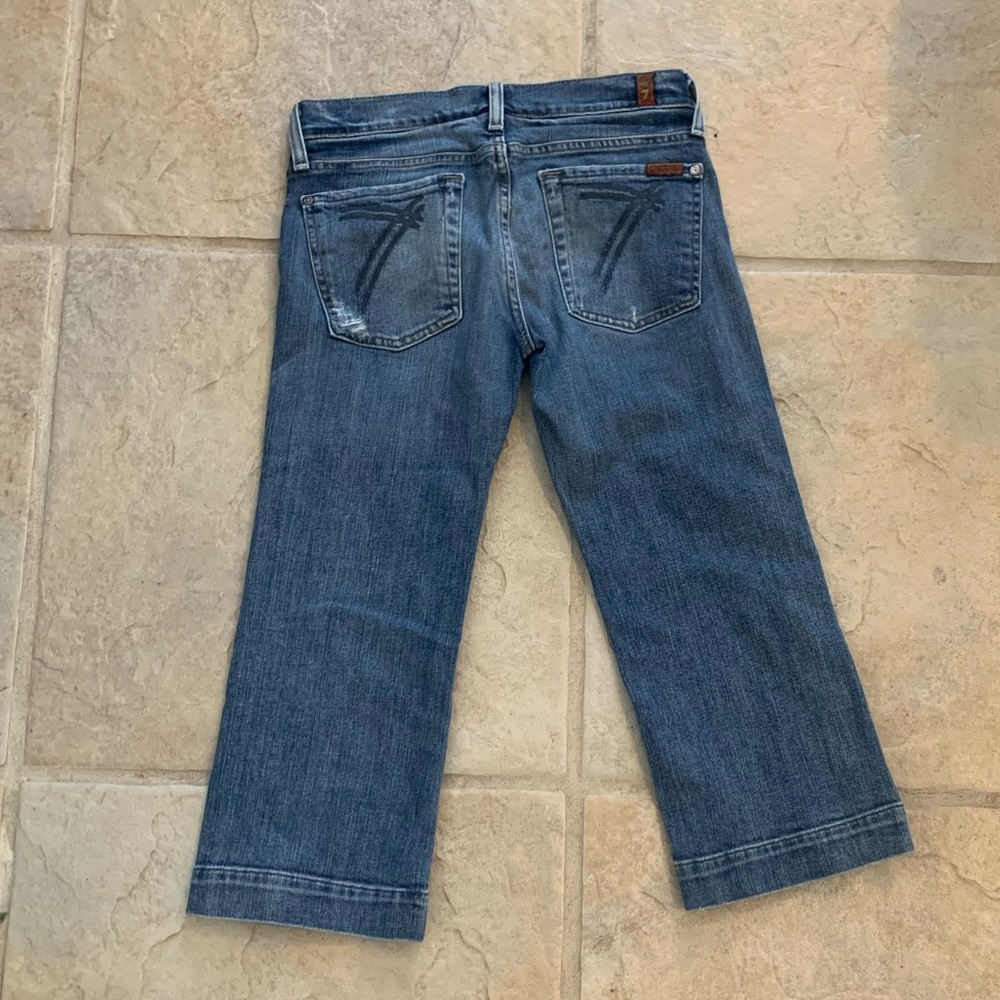 Seven for all mankind cropped size 27